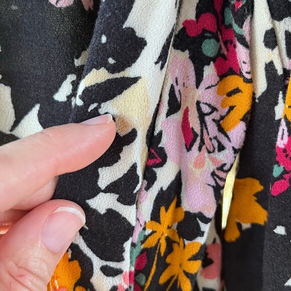 Free People Intimately Women's Late Night Printed Sleep Pants Black Size XS - Picture 7 of 9